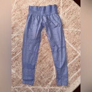 Periwinkle Digital Seamless Leggings NVGTN